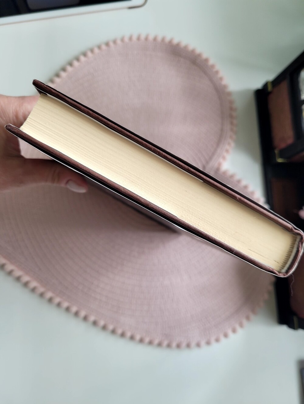 Alice Feeney — His & Hers (Black with Red Accent) Hardcover Book - Picture 9 of 11